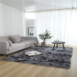Rasmun Variegated Tie-dye Gradient Carpet – Soft Washable Polyester Rug