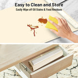 Rasmun Foldable Food Warming Mat – Electric Warming Tray with Graphene Heating, 3 Temp Settings, Touch Control, Portable Hotplate
