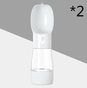 Rasmun Portable Dog Water Dispenser – Travel-Friendly Pet Water & Food Bottle