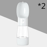 Rasmun Portable Dog Water Dispenser – Travel-Friendly Pet Water & Food Bottle