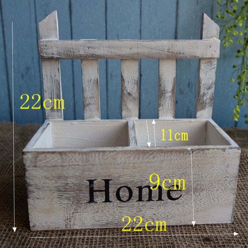 Rasmun Rustic Hanging Wall Flower Pot