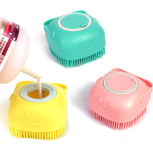 Rasmun Silicone Dog Bath Massage Gloves Brush – Pet Grooming Tool