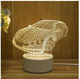Rasmun 3D Acrylic USB LED Night Light – Neon Sign Lamp