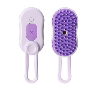 Rasmun 3-in-1 Cat & Dog Steam Brush | Electric Grooming Comb