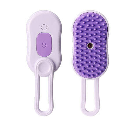 Rasmun 3-in-1 Cat & Dog Steam Brush | Electric Grooming Comb