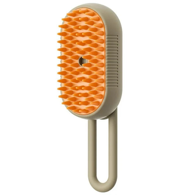 Rasmun 3-in-1 Cat & Dog Steam Brush | Electric Grooming Comb