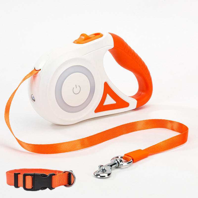 Rasmun Retractable Dog Leash & Collar | Automatic Pet Rope