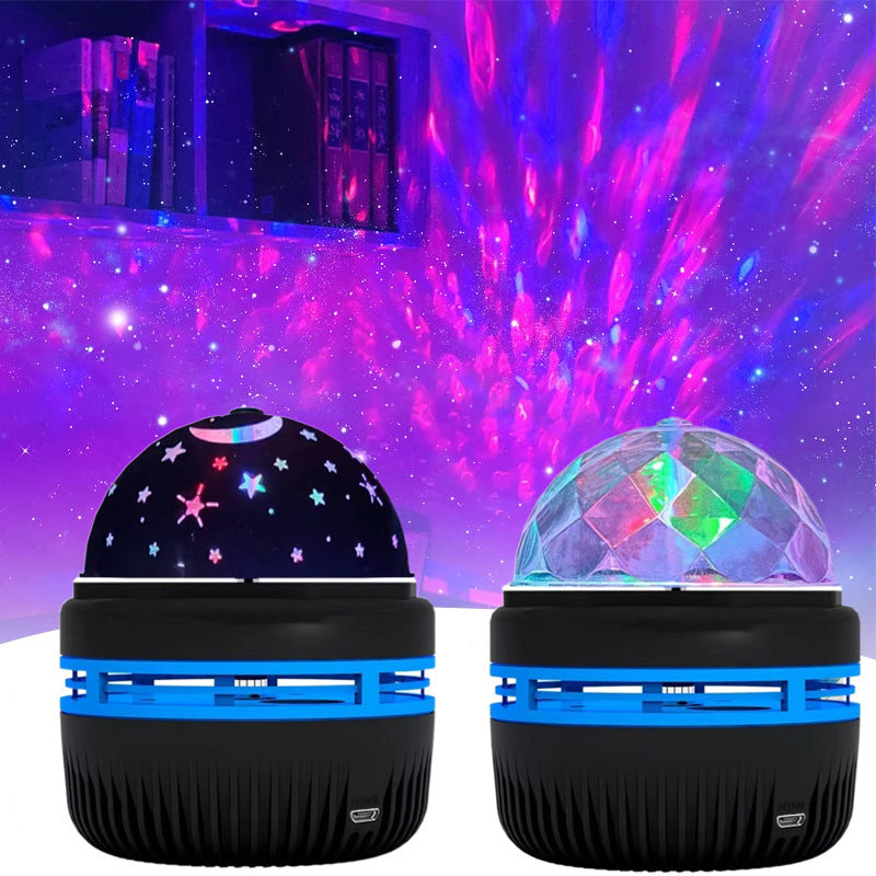 Rasmun Starry Sky Aurora Projector – Mini Crystal Magic Ball Light