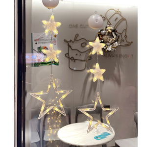 Rasmun Christmas 3pcs LED Light Star – Battery Operated Xmas Tree