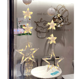Rasmun Christmas 3pcs LED Light Star – Battery Operated Xmas Tree