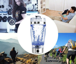 Rasmun Electric Protein Shake Stirrer USB Blender Shaker Cup